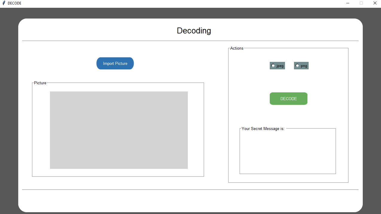 Decoding UI
