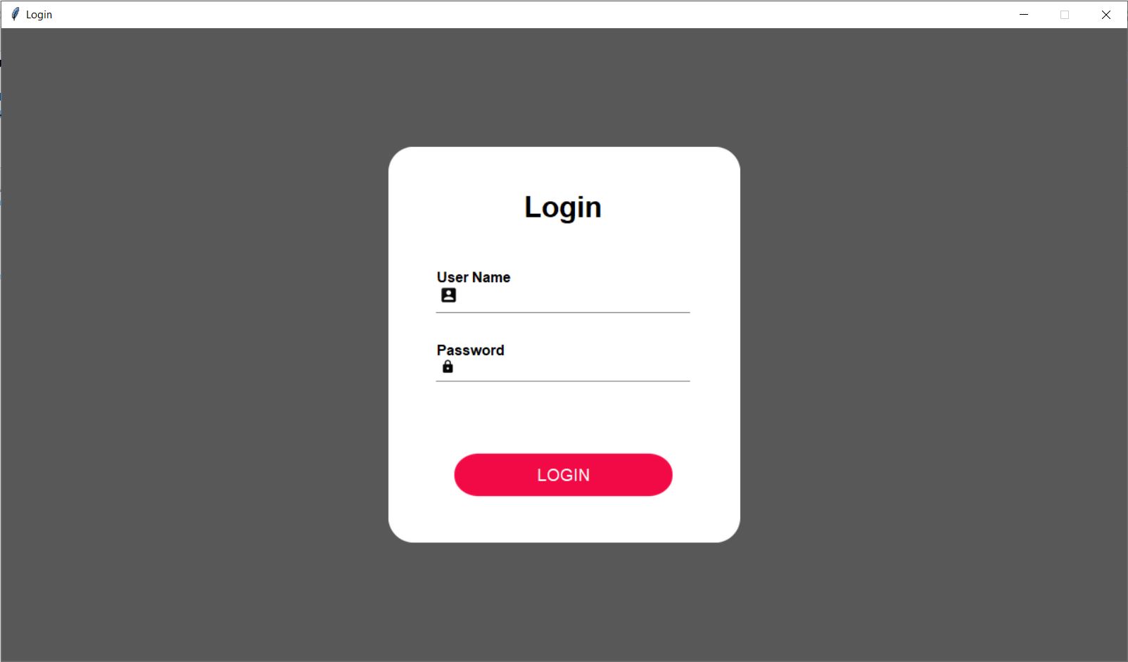 Login Page