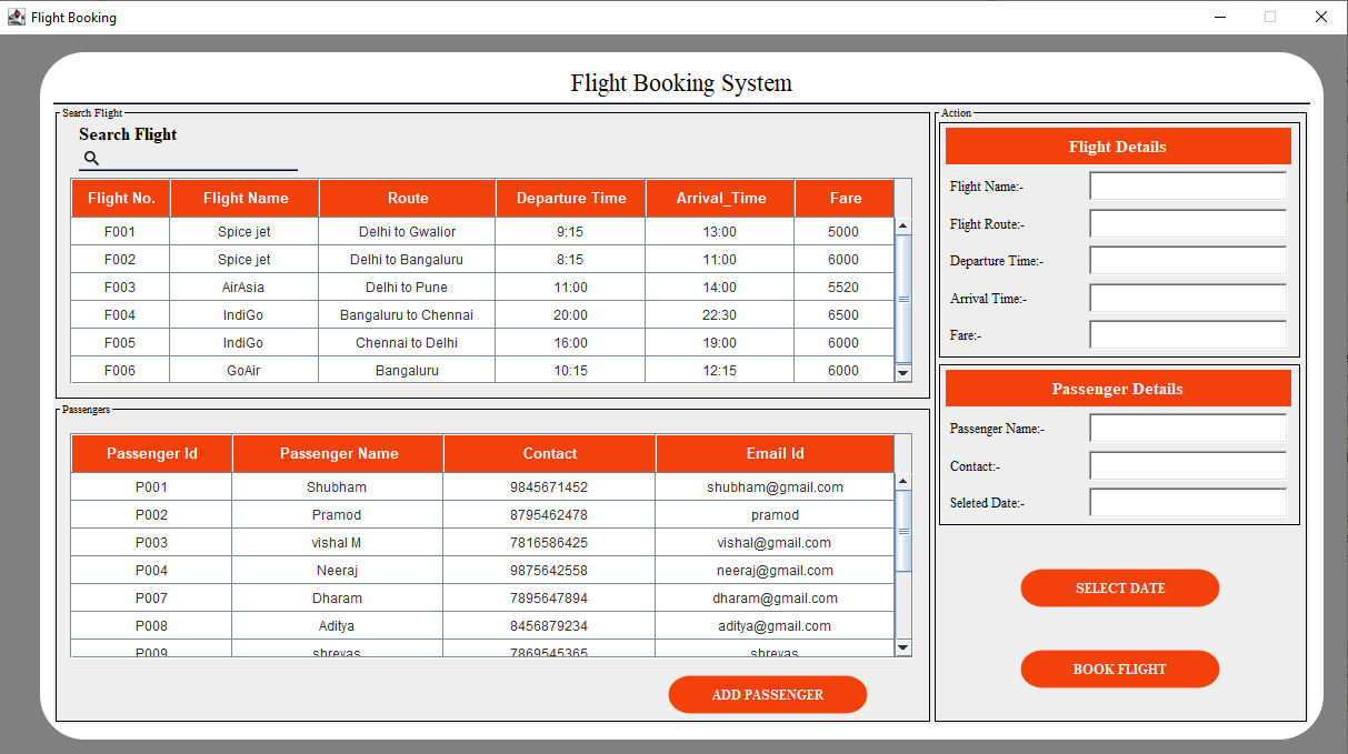 Flight Booking