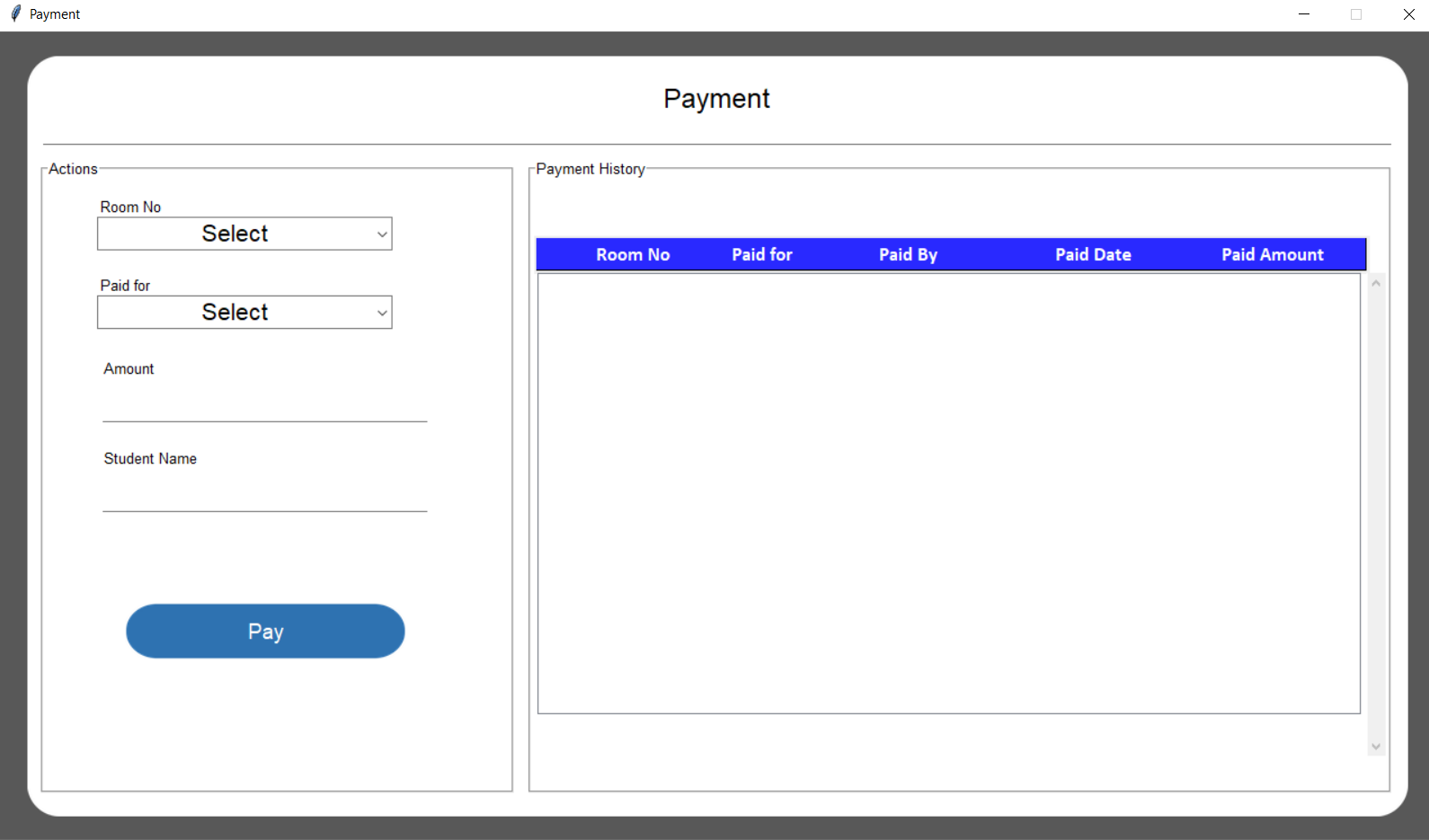Payment