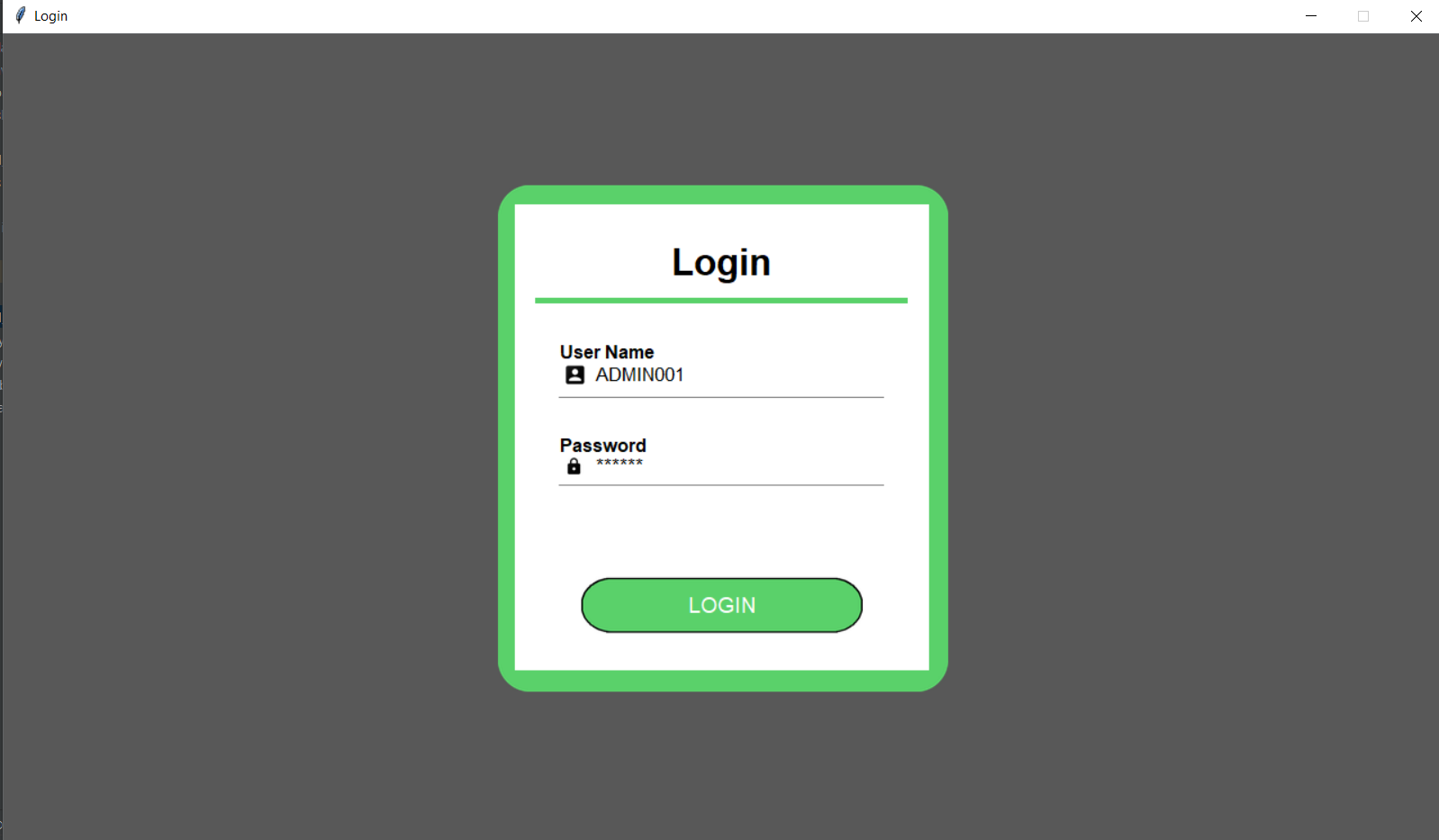 Login
