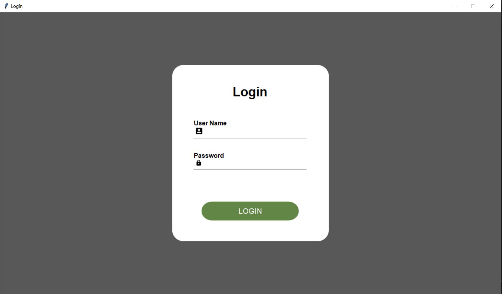 Login Page